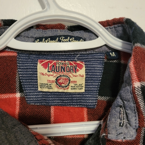 Tokyo Laundry plaid shirt - Picture 2 of 2